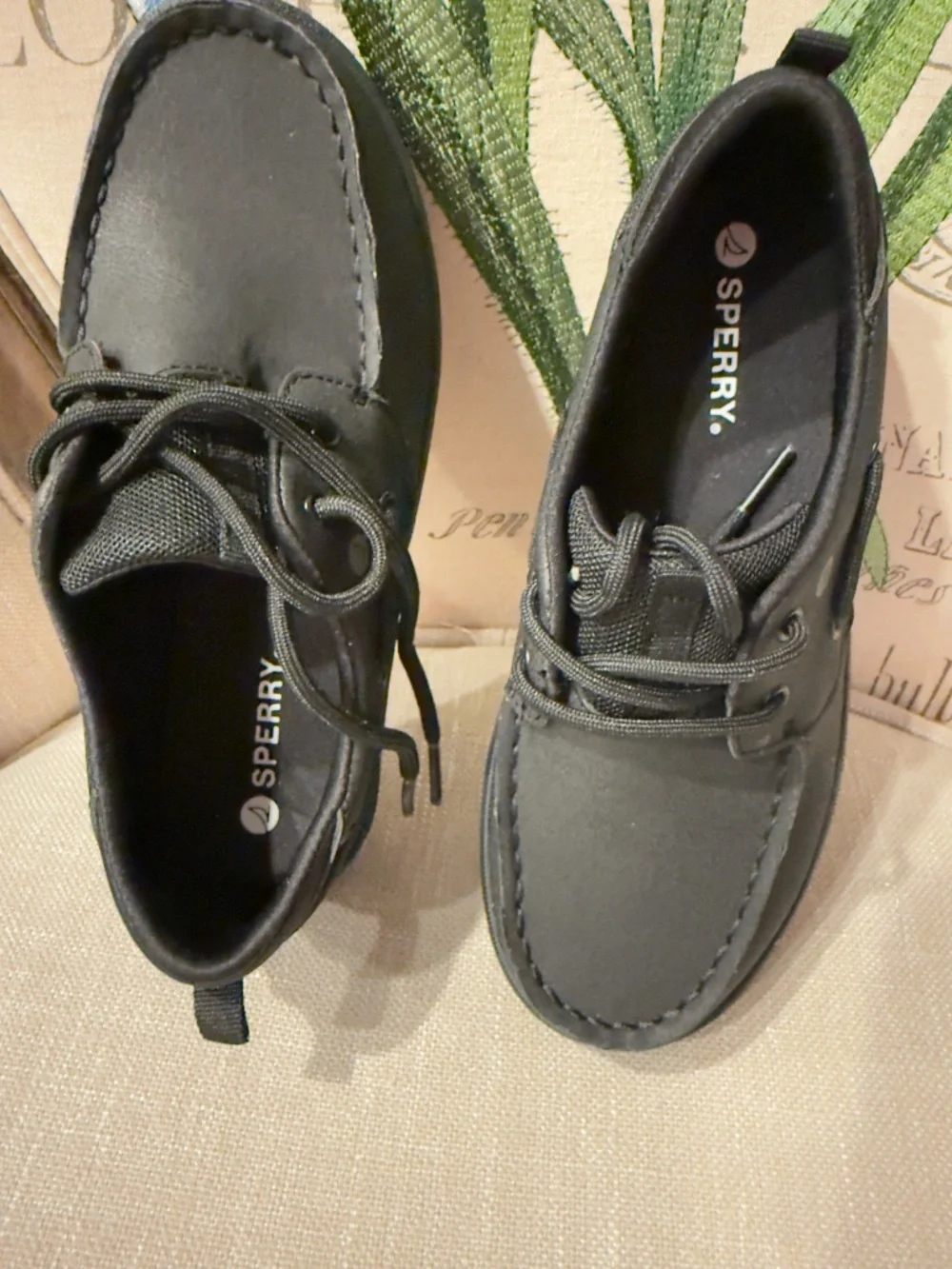 Sperry Men's Fairwater Plushwave (Little Kid/Big Kid) White 2 Medium